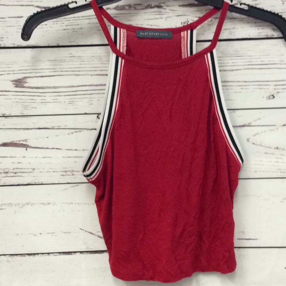 West Coast Love cropped tank‎ top